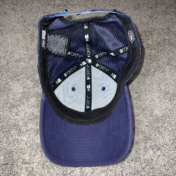 Tampa Bay Rays New Era MLB The League Classic 9FORTY Adjustable Baseball Hat Cap - Picture 5 of 5